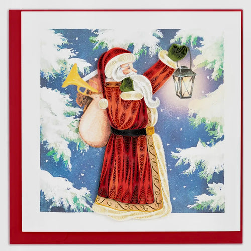 CARD - Kris Kringle Santa