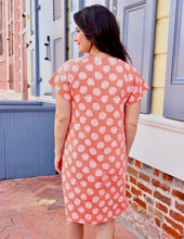 Load image into Gallery viewer, DRESS - Coral Cababa Organic Cotton Dress