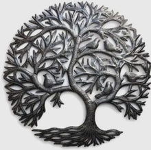Load image into Gallery viewer, HAITI - 23” Tree of Life Oil Drum Art