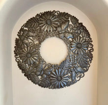 Load image into Gallery viewer, HAITI - 23” Flower Butterfly Wreath