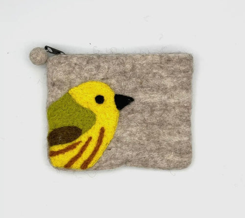 COIN BAG - Felted Warbler