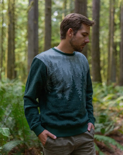 PULLOVER - Unisex Forest Pullover - Organic Cotton