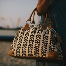 Load image into Gallery viewer, WEEKENDER - Fern Block Print Weekender