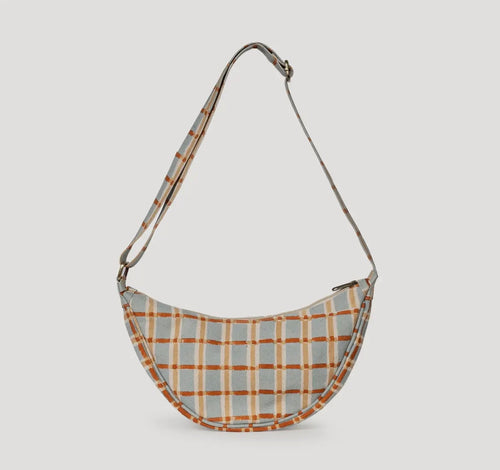 BAG - Powder Plaid Moon Sling