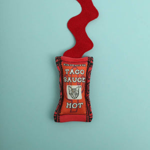 CAT TOY - Hot Taco Sauce Cat Toy