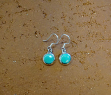 Load image into Gallery viewer, EARRINGS - Circles - Turquoise, Mother Pearl, Onyx