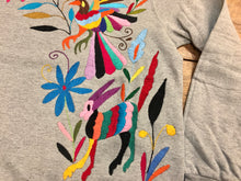 Load image into Gallery viewer, SWEATSHIRT - Hand Embroidered Otomi Sweatshirt - Size Large