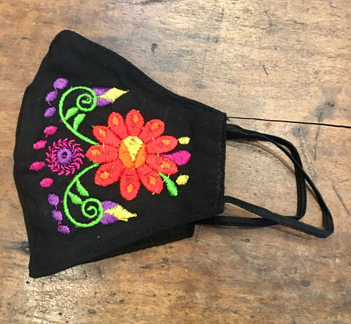 MASK - Embroidered Cotton Mask