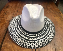 Load image into Gallery viewer, HAT- Hand Painted Panama Hat