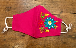 MASK - Embroidered Cotton Mask
