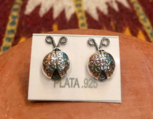 Load image into Gallery viewer, STUDS - Mexican Sterling Silver Ladybug