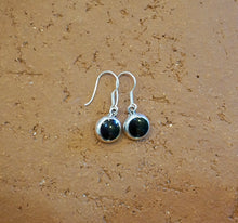Load image into Gallery viewer, EARRINGS - Circles - Turquoise, Mother Pearl, Onyx
