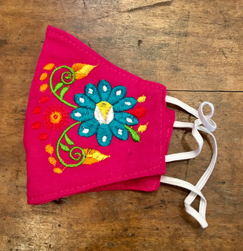 MASK - Embroidered Cotton Mask