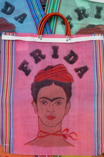 Load image into Gallery viewer, MARKET BAG - Frida Kahlo Mesh Market Bag