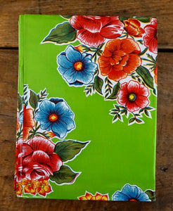 TABLECLOTH - 48" X 70" Oilcloth Tablecloth - Ladybird Green