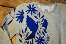 Load image into Gallery viewer, SWEATSHIRT-  Hand Embroidered Otomi Sweatshirt -  Size Medium