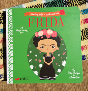Frida Kahlo, kids book, learn Spanish, bilingual kids book 
