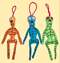 Load image into Gallery viewer, EMBROIDERED SKELETON - Colorful Skeleton - Mixed Colors