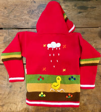 Load image into Gallery viewer, KIDS SWEATER - Arpillera Full Zip Hoodie Sweater - Size 4