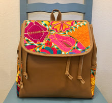 Load image into Gallery viewer, DAYPACK - Vegan Leather Chiapas Daypack - Carmel